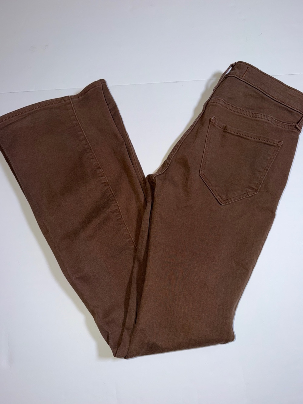Hollister Women’s Brown Stretch Flare Jeans 25x32